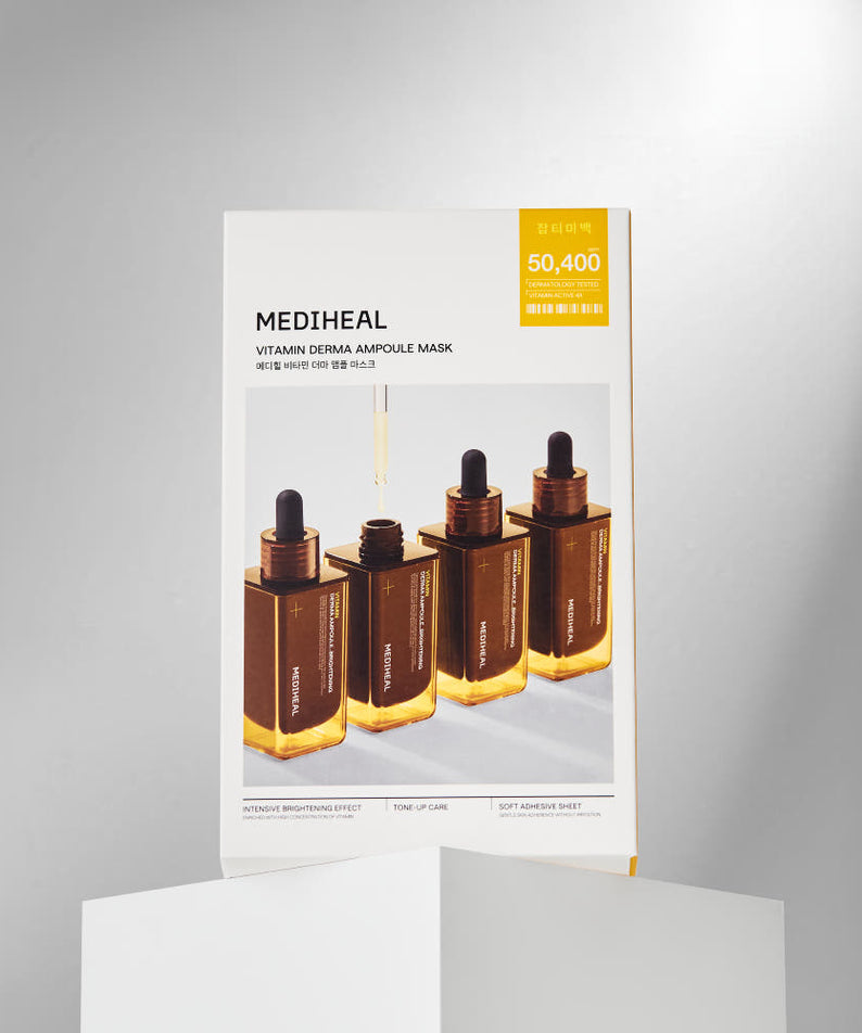 MEDIHEAL Vitamin Derma Ampoule Mask 10 sheets