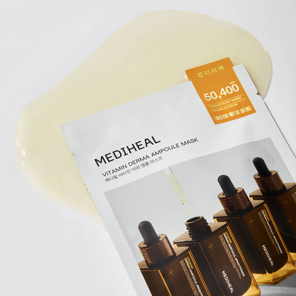 MEDIHEAL Vitamin Derma Ampoule Mask 10 sheets