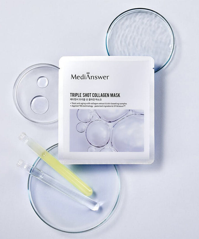 MEDIANSWER Triple Shot Collagen Mask (8 sheets)