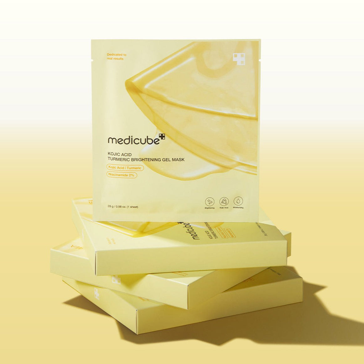 MEDICUBE Kojic Acid Turmeric Brightening Gel Mask