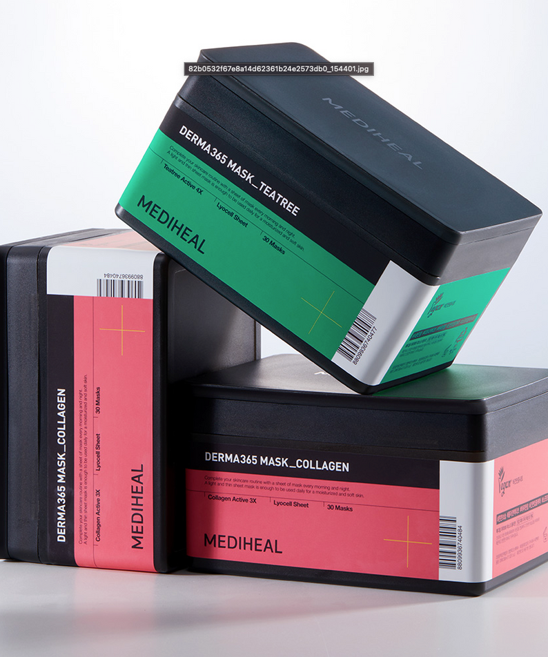 MEDIHEAL Derma 365 Mask x30 disponible sur Ma petite Coree, ton Eshop 100% K-beauty en direct de Seoul