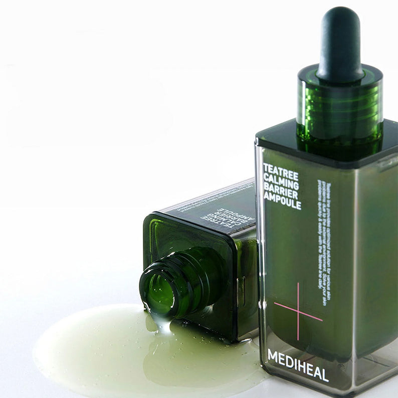 MEDIHEAL Tea Tree Soothing Barrier Ampoule 50ml disponible sur Ma petite Coree, ton Eshop 100% K-beauty en direct de Seoul