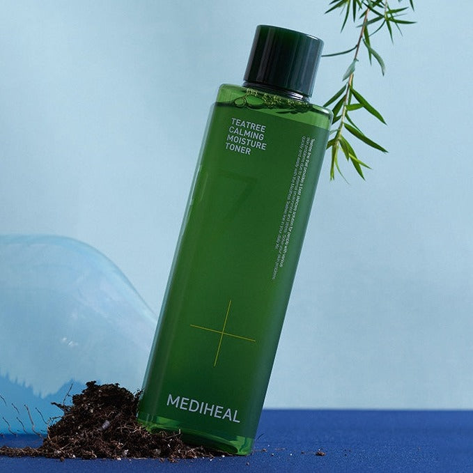 MEDIHEAL Teatree Calming Moisture Toner 350ml disponible sur Ma petite Coree, ton Eshop 100% K-beauty en direct de Seoul