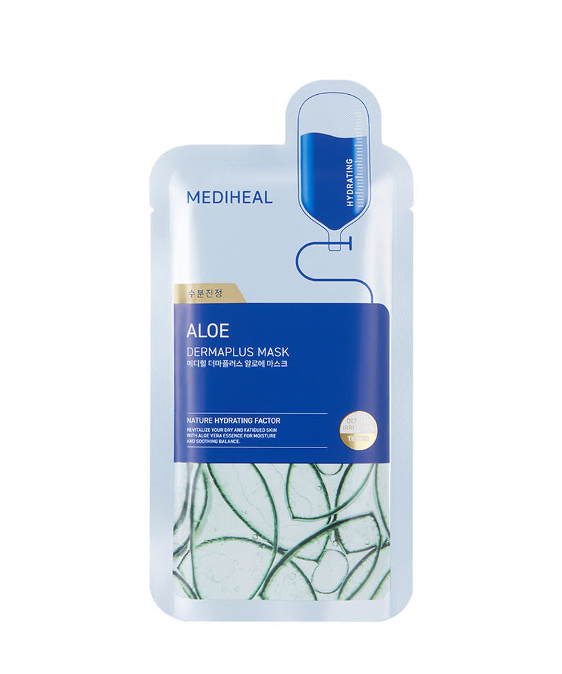 MEDIHEAL Derma Plus Aloe Mask 10 Sheets