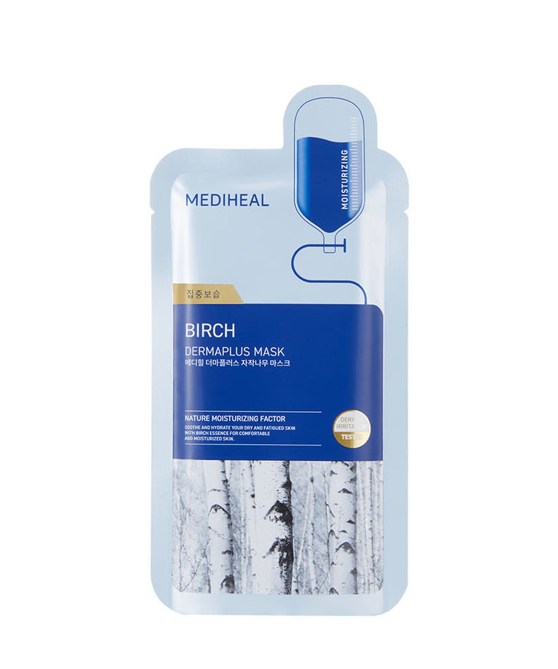 MEDIHEAL Derma Plus Birch Mask 10 Sheets