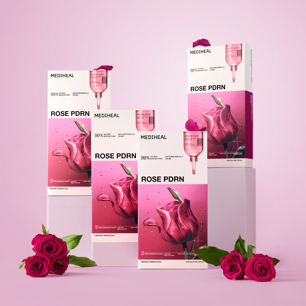 MEDIHEAL Essential Mask Rose PDRN 10 Sheets