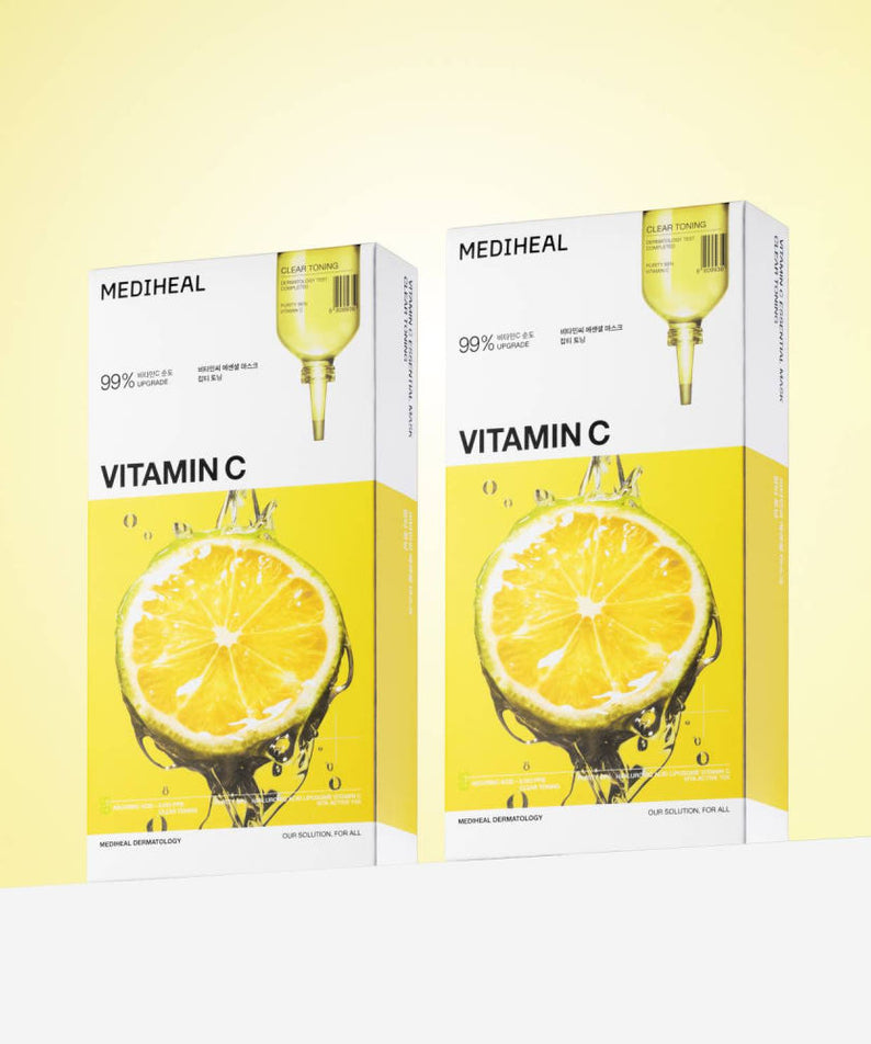 MEDIHEAL Essential Mask Vitamin C 10 Sheets