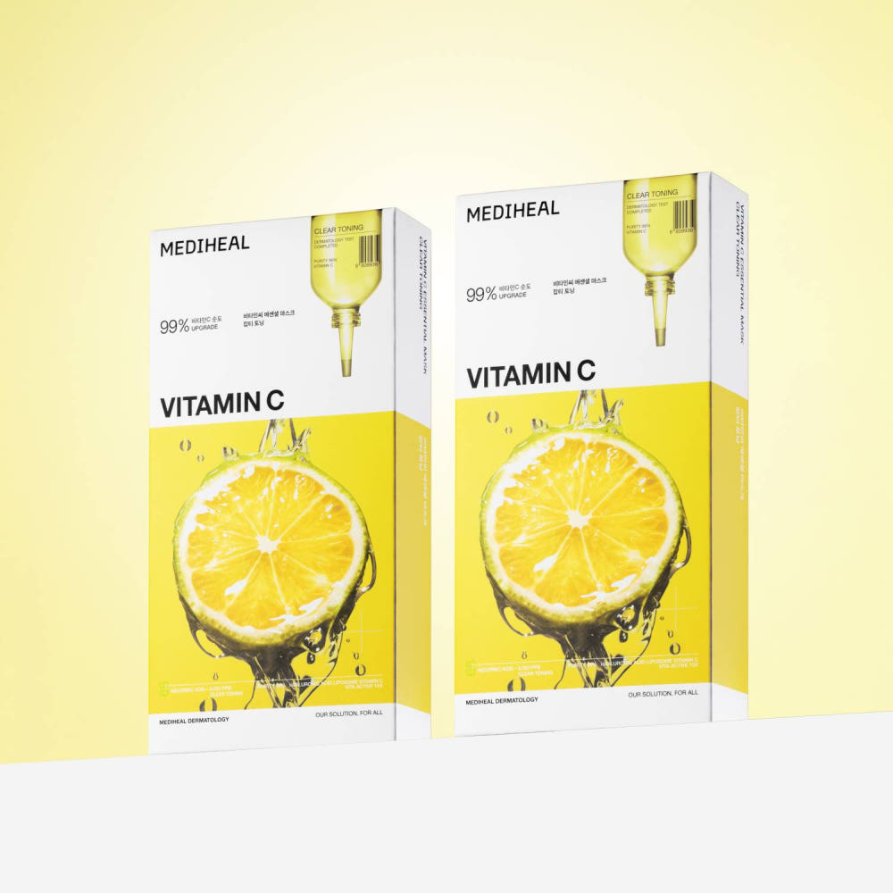 MEDIHEAL Essential Mask Vitamin C 10 Sheets