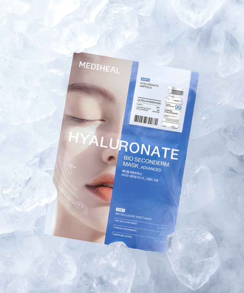 MEDIHEAL Hyaluronic Acid Bio Second Derm Mask 10 Sheets