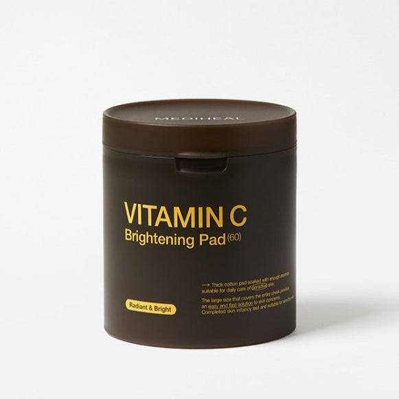 MEDIHEAL Vitamin C Brightening Pads 60 Sheets