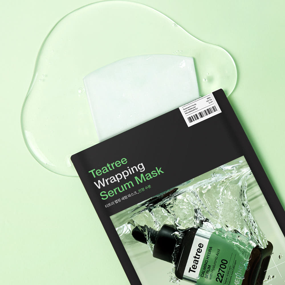 MEDIHEAL Wrapping Serum Mask Tea Tree 10 Sheets