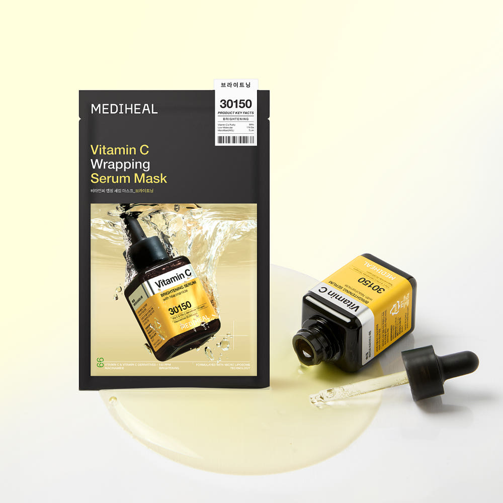 MEDIHEAL Wrapping Serum Mask Vitamin C 10 Sheets