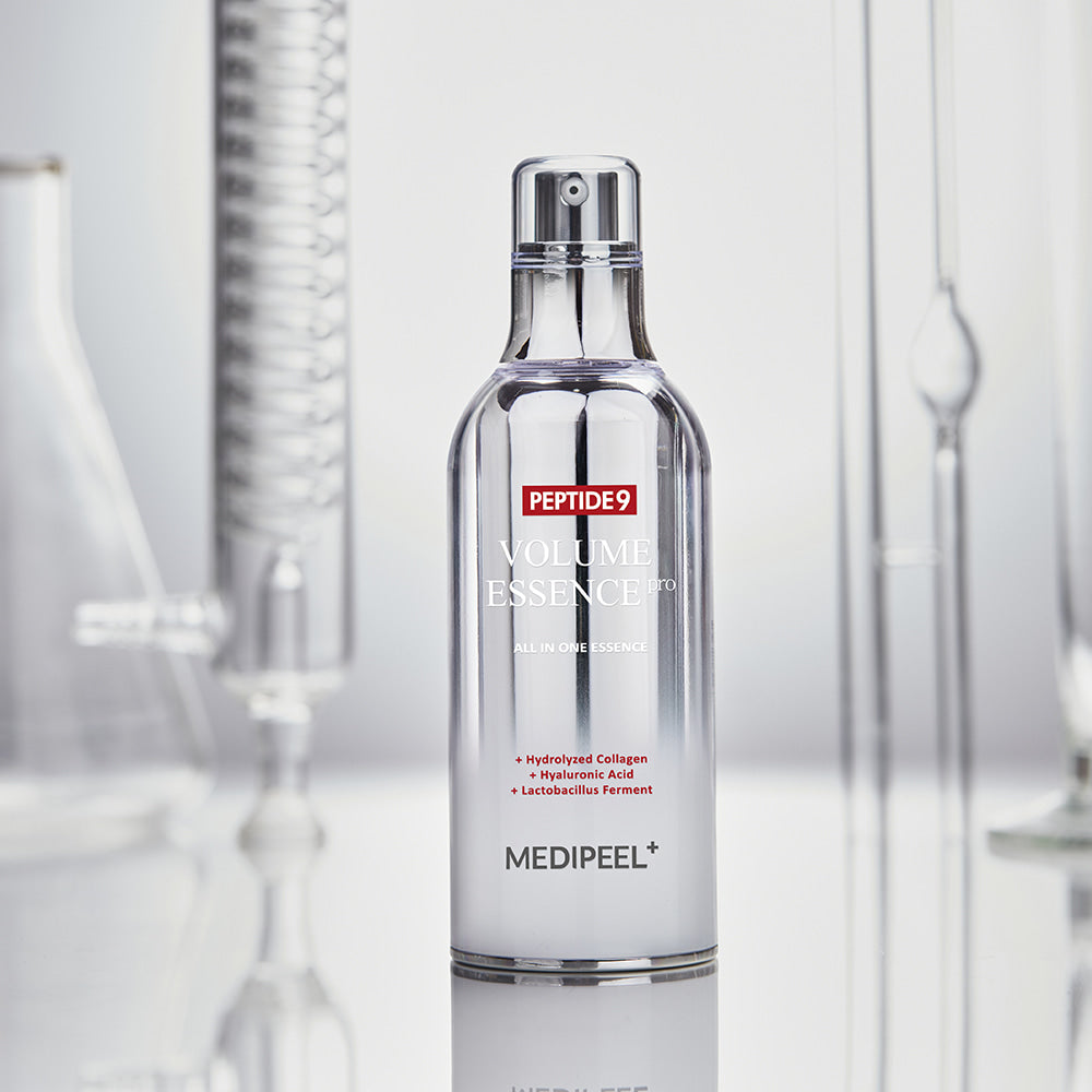 MEDIPEEL Peptide 9 Volume All In One Essence Pro 100ml disponible sur Ma petite Coree, ton Eshop 100% K-beauty en direct de Seoul