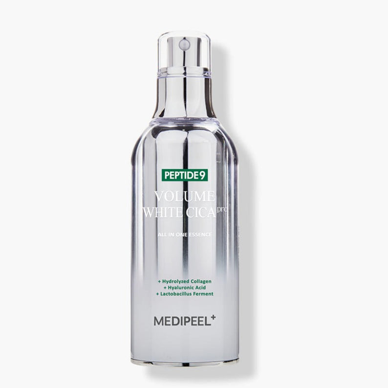 MEDIPEEL Peptide 9 Volume White Cica Essence Pro 100ml disponible sur Ma petite Coree, ton Eshop 100% K-beauty en direct de Seoul