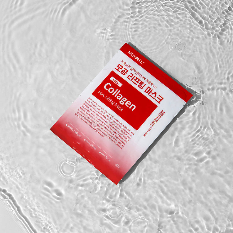 MEDIPEEL Red Lacto Collagen Pore Lifting Mask disponible sur Ma petite Coree, ton Eshop 100% K-beauty en direct de Seoul