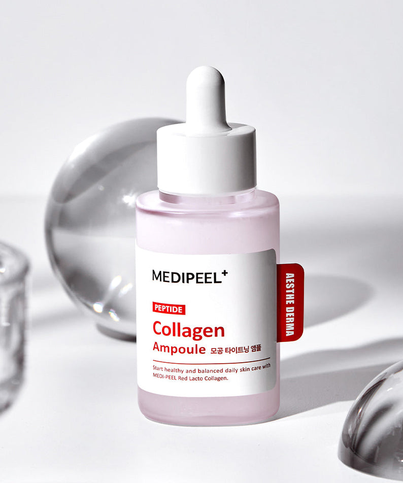 MEDIPEEL Red Lacto Collagen Tightening Ampoule 50ml disponible sur Ma petite Coree, ton Eshop 100% K-beauty en direct de Seoul