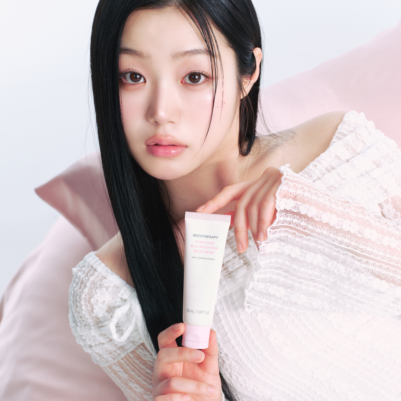 MEDITHERAPY Possera Real Bifida Pink Blur Cream 50ml