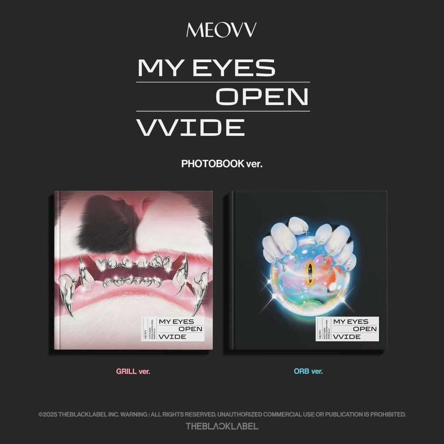 MEOVV - 1st EP ALBUM [MY EYES OPEN VVIDE] (PHOTOBOOK ver.) (Set of 2) - Album Kpop