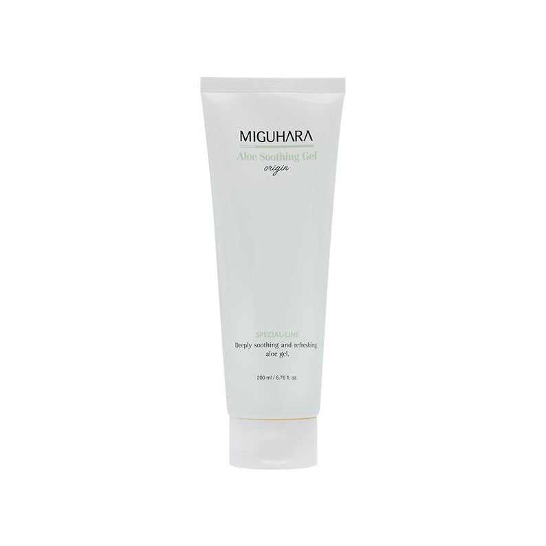 MIGUHARA Aloe Soothing Gel Origin 200ml disponible sur Ma petite Coree, ton Eshop 100% K-beauty en direct de Seoul