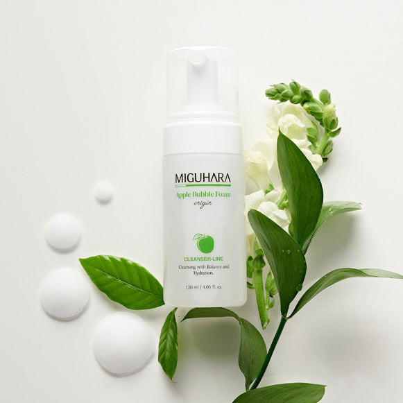 MIGUHARA Apple Bubble Foam Origin 200ml disponible sur Ma petite Coree, ton Eshop 100% K-beauty en direct de Seoul