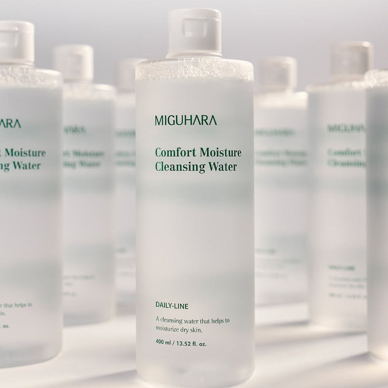 MIGUHARA Comfort Moisture Cleansing Water 400ml disponible sur Ma petite Coree, ton Eshop 100% K-beauty en direct de Seoul