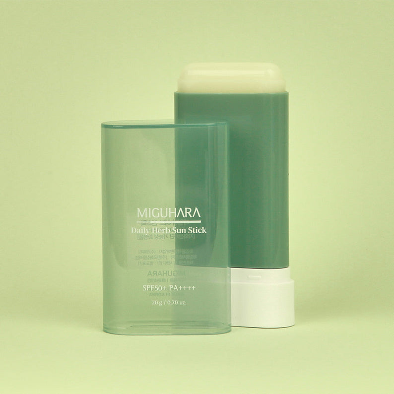 MIGUHARA Daily Herb Sun Stick SPF50+ 20g disponible sur Ma petite Coree, ton Eshop 100% K-beauty en direct de Seoul