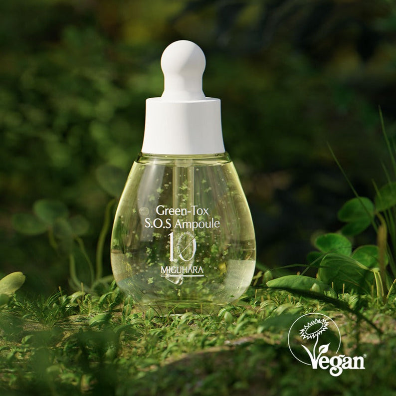 MIGUHARA Green-Tox S.O.S Ampoule 35ml disponible sur Ma petite Coree, ton Eshop 100% K-beauty en direct de Seoul