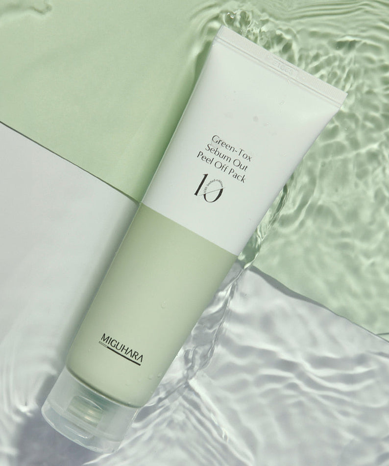 MIGUHARA Green-Tox Sebum Out Peel Off Pack 100g disponible sur Ma petite Coree, ton Eshop 100% K-beauty en direct de Seoul