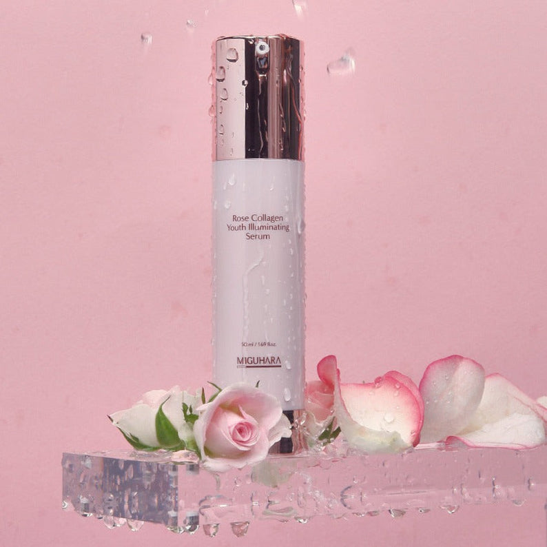 MIGUHARA Rose Collagen Youth Illuminating Serum 50ml disponible sur Ma petite Coree, ton Eshop 100% K-beauty en direct de Seoul