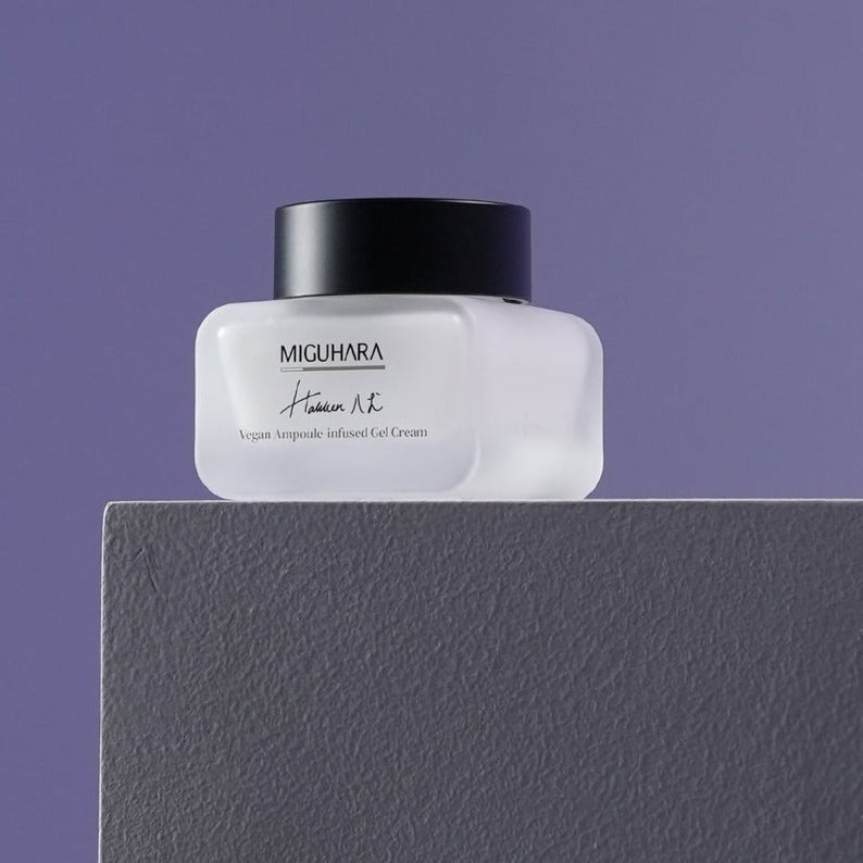 MIGUHARA Vegan Ampoule Infused Gel Cream 50ml disponible sur Ma petite Coree, ton Eshop 100% K-beauty en direct de Seoul