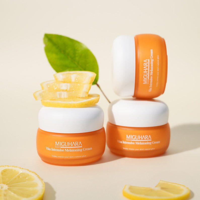 MIGUHARA Vita Intensive Melatoning Cream 50ml disponible sur Ma petite Coree, ton Eshop 100% K-beauty en direct de Seoul