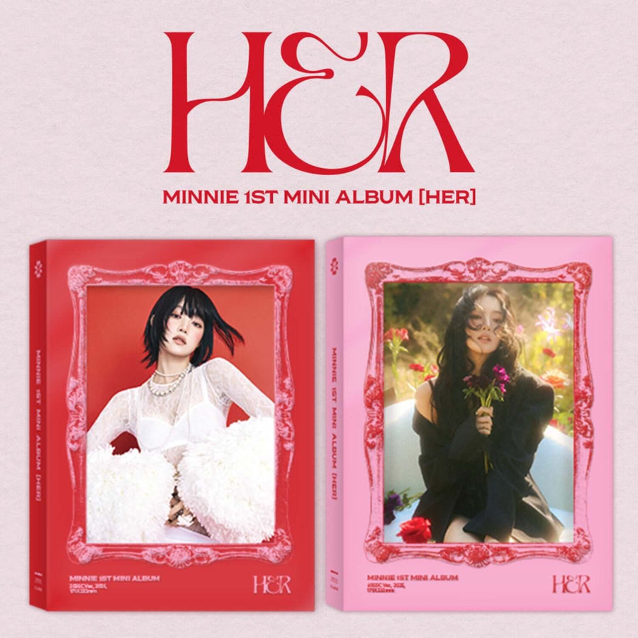 MINNIE ((G)I-DLE) - 1st Album [HER] (Random 1 of 2) - Album Kpop