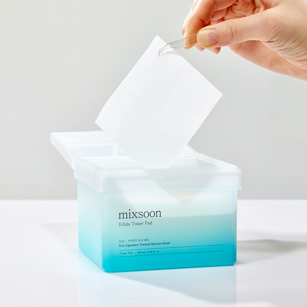 MIXSOON Bifida Toner Pad disponible sur Ma petite Coree, ton Eshop 100% K-beauty en direct de Seoul