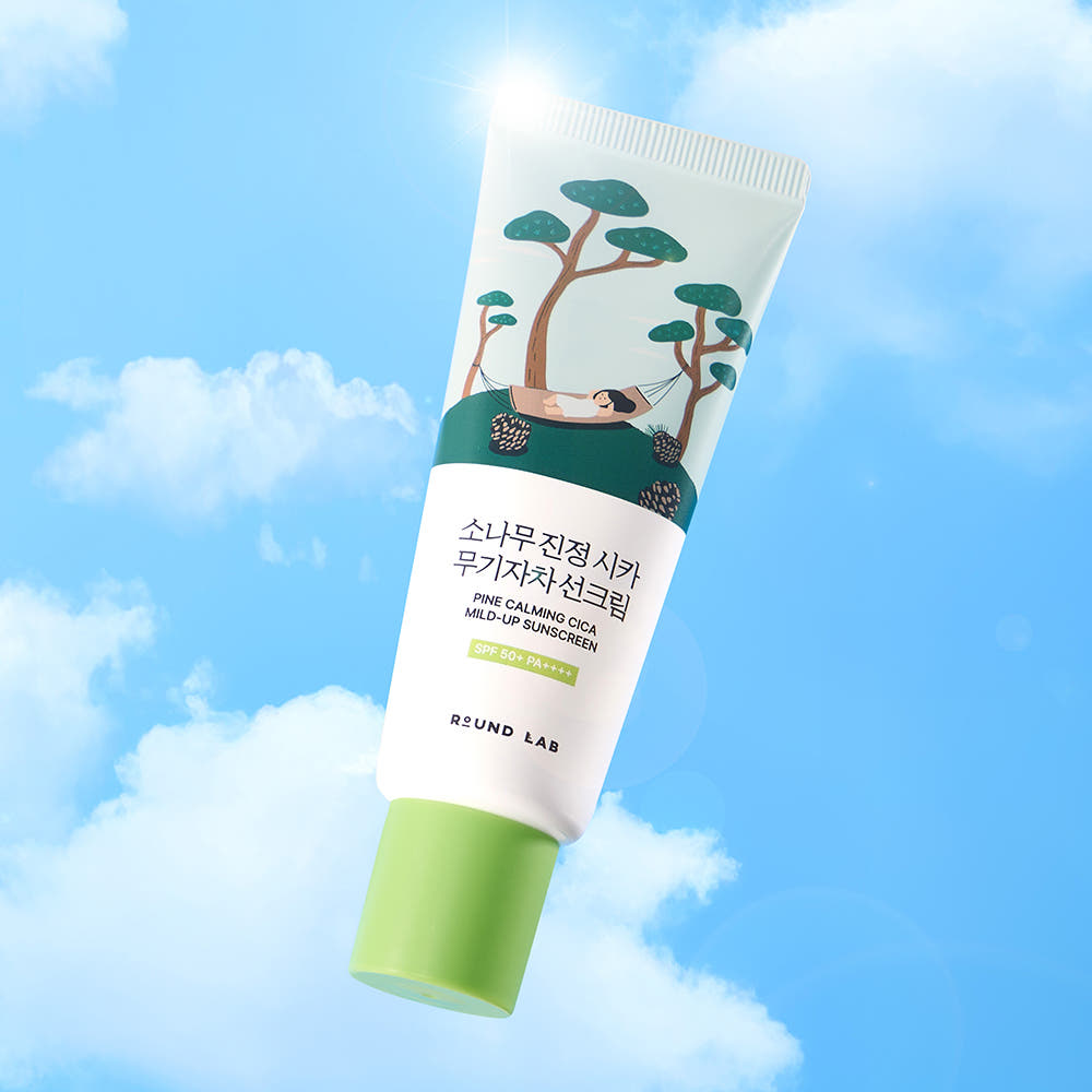 ROUND LAB  Pine Tree Calming Cica Mineral Sunscreen 40ml