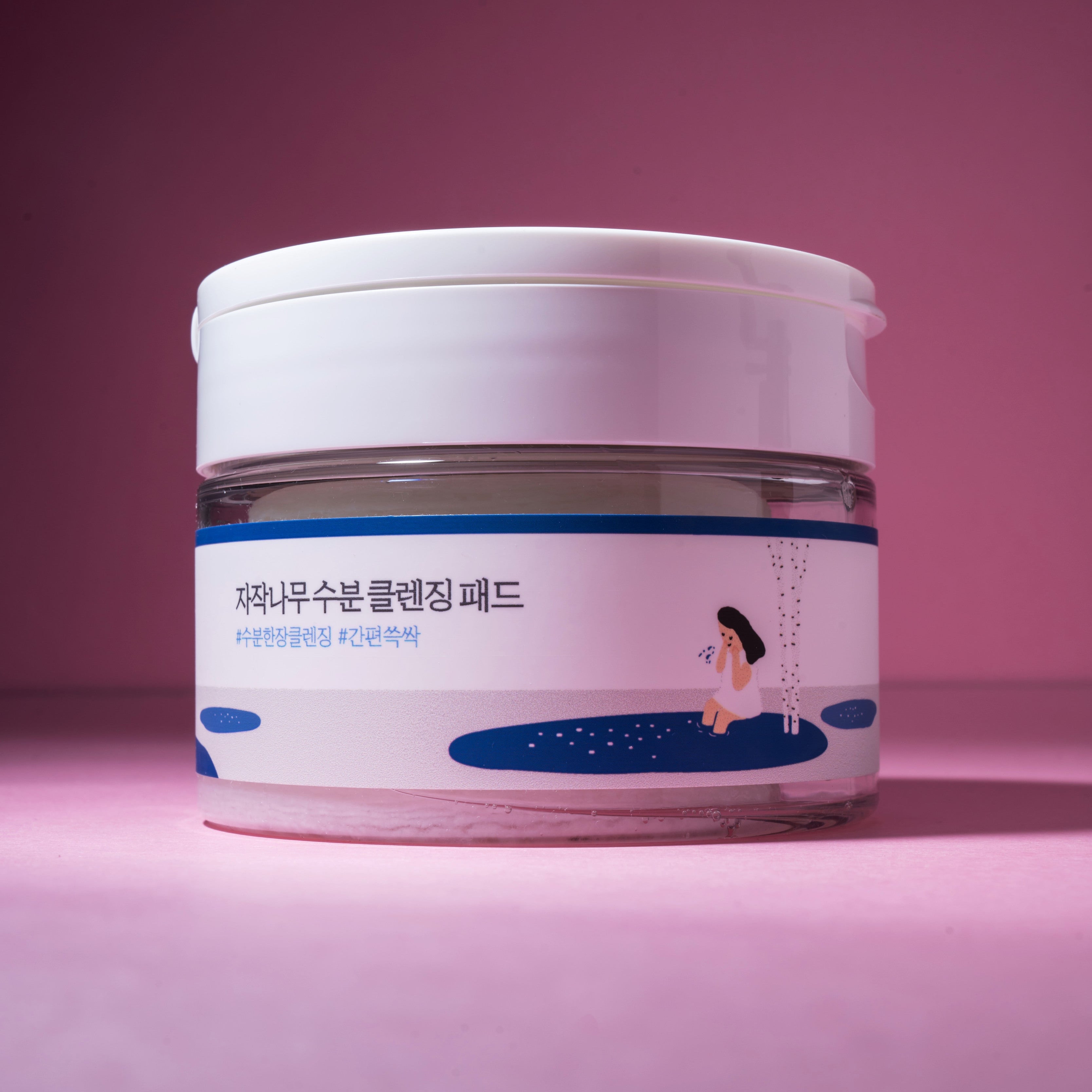 ROUND LAB Birch Juice Moisturizing Cleansing Pad 60p 210g