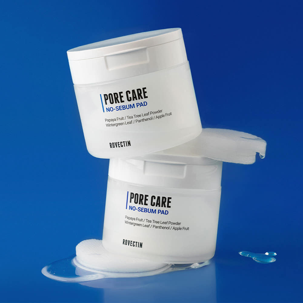 ROVECTIN Pore Care No Sebum Pads 60 Sheets