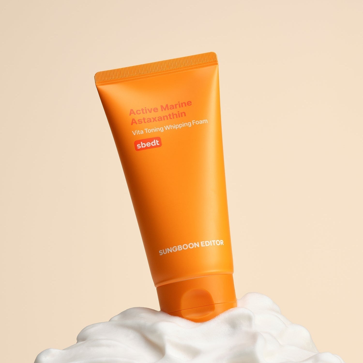 SUNGBOON EDITOR Active Marine Astaxanthin Vita Toning Whipping Foam 120g