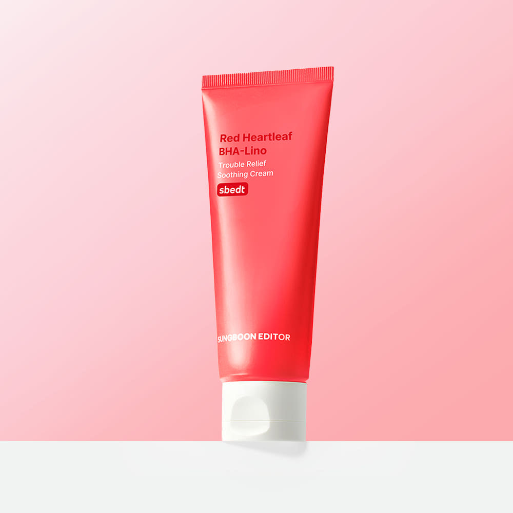 SUNGBOON EDITOR Red Aloe Vera BHA Reno Trouble Relief Soothing Cream 50ml