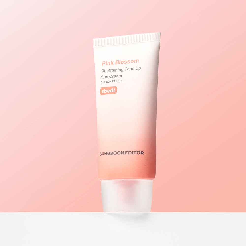 SUNGBOON EDITOR Pink Blossom Brightening Tone-Up Sunscream 50ml