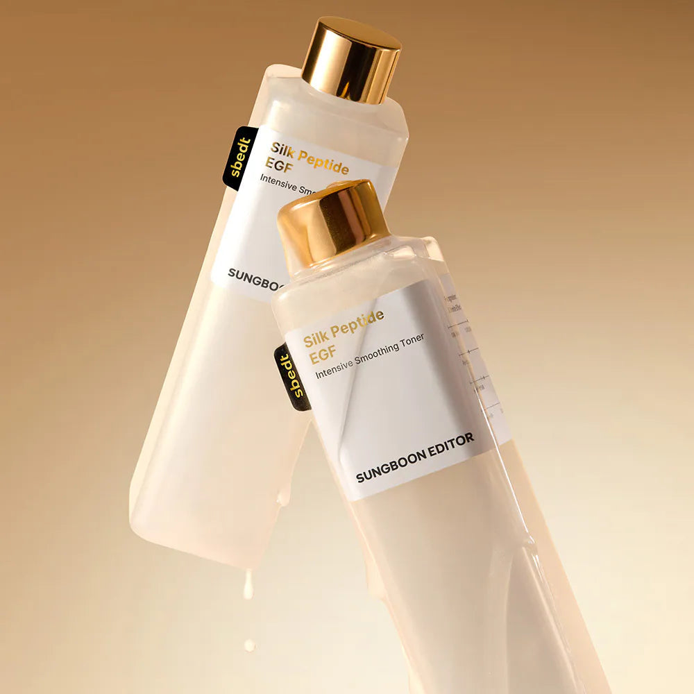 SUNGBOON EDITOR Silk Peptide EGF Intensive Smoothing Toner 300ml