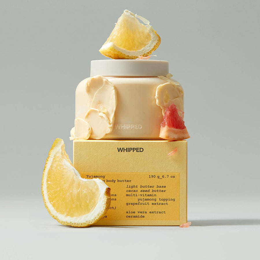 WHIPPED Yuja Grapefruit Vegan Topping Body Butter Light 190g