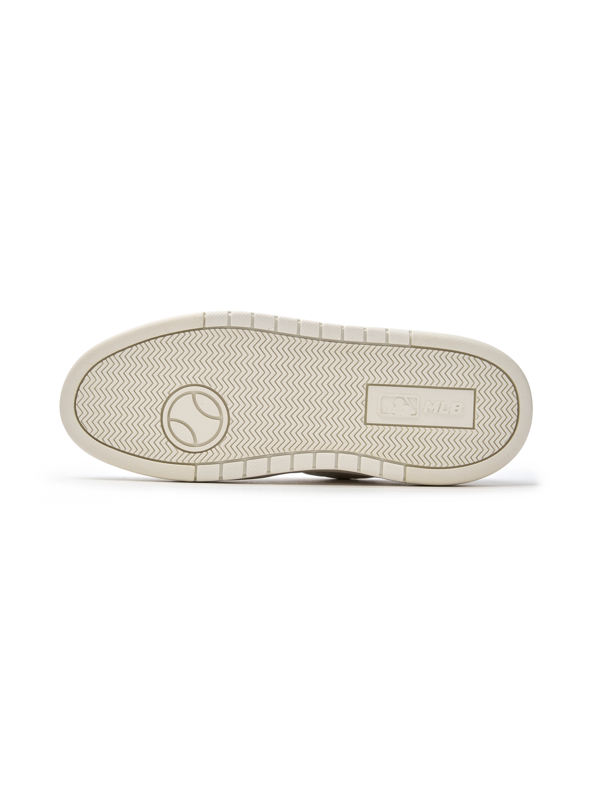 MLB Chunky Liner Embossed Monogram Cooperstown New York Yankees WHITE : semelle intérieure blanche, monogramme embossé MLB