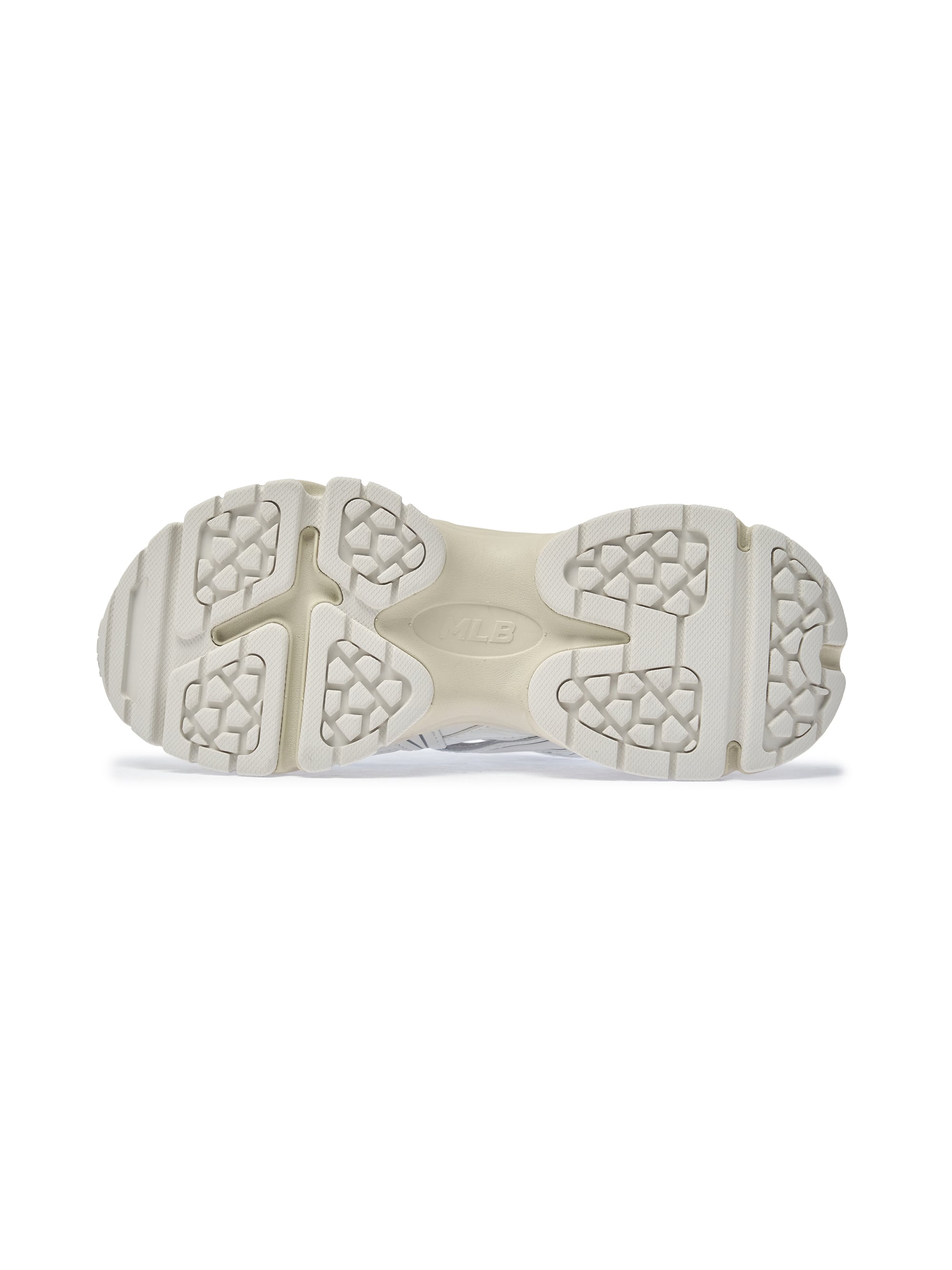 MLB Pastry Runner Mask New York Yankees CREAM, chaussures lifestyle New York Yankees, semelle extérieure en gros plan, fond blanc.