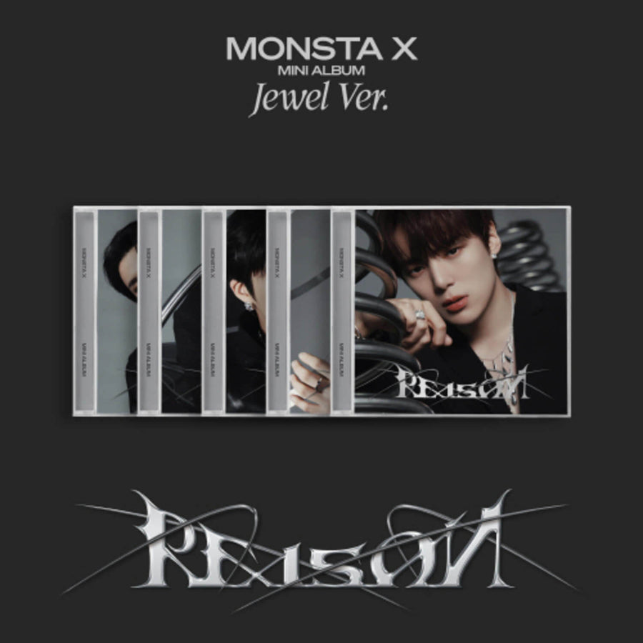 MONSTA X - 12th Album [REASON] (Jewel ver.) (Random 1 of 5) - Album Kpop