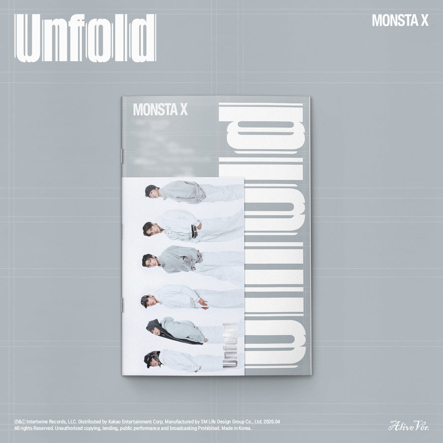 MONSTA X - [Unfold] Standard (Alive Ver. ) - Album Kpop