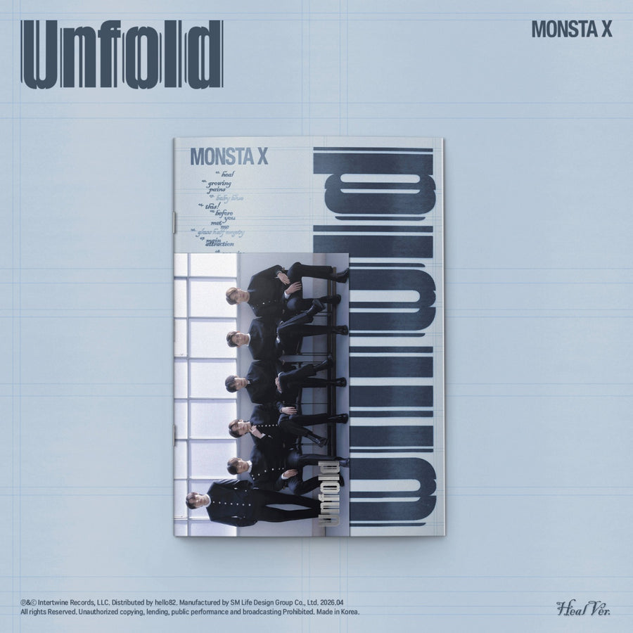 MONSTA X - [Unfold] Standard (Heal Ver.) - Album Kpop