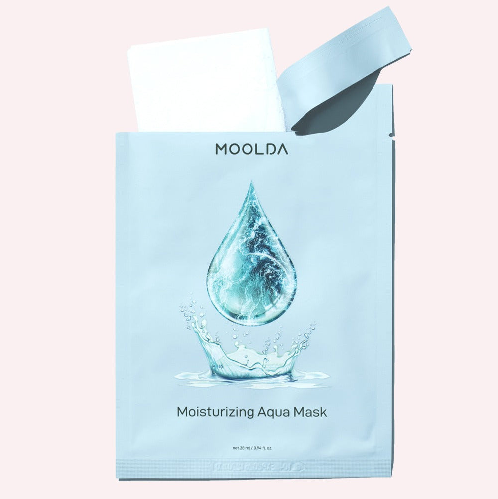 MOOLDA Moisturizing Aqua Mask disponible sur Ma petite Coree, ton Eshop 100% K-beauty en direct de Seoul