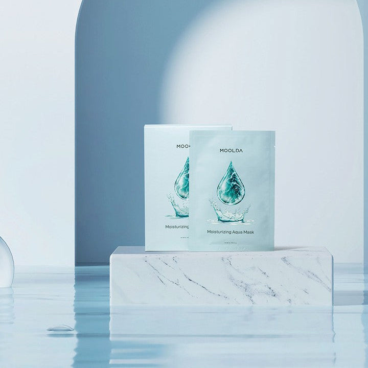 MOOLDA Moisturizing Aqua Mask disponible sur Ma petite Coree, ton Eshop 100% K-beauty en direct de Seoul