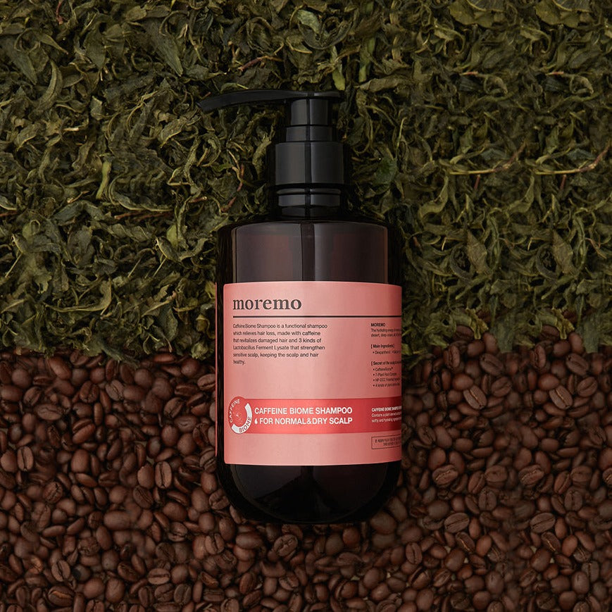 MOREMO Caffeine Biome Shampoo (For Normal&Dry Scalp) 500ml on sales on our Website !