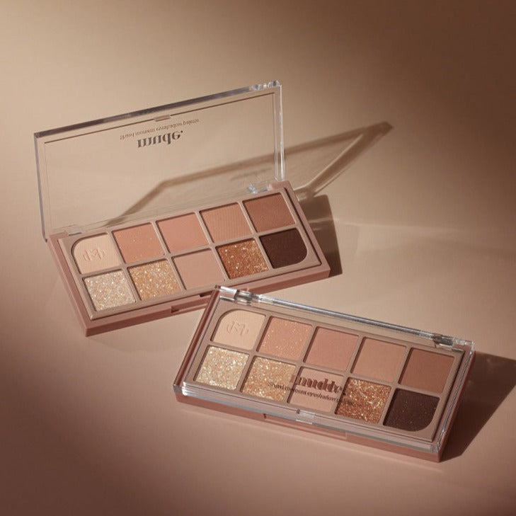 MUDE Shawl Moment Eyeshadow Palette #01 Warm Memory en stock sur Ma Petite Corée